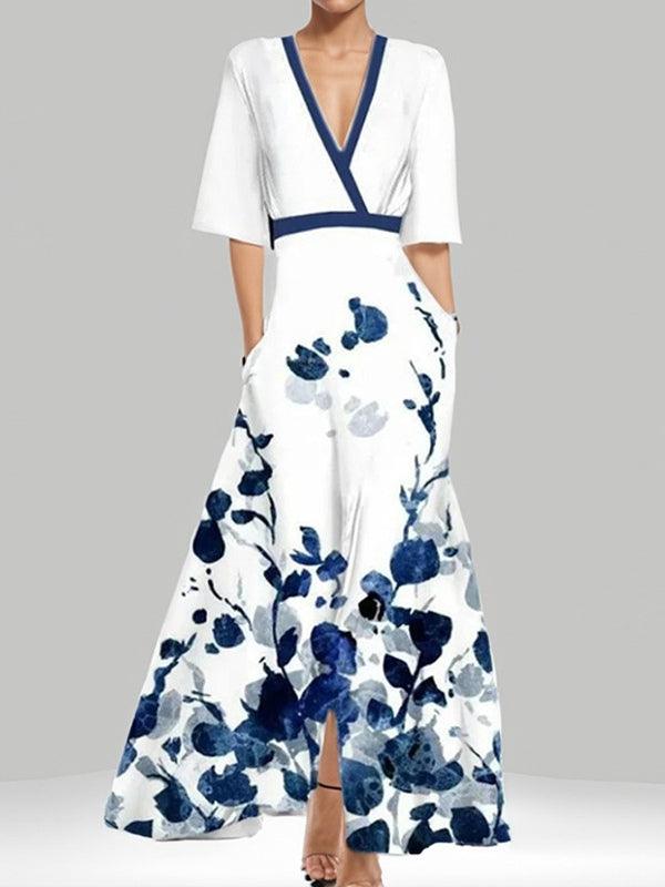 Mathilda | Elegants Set Maxi Midikleid Glamour für die Küste