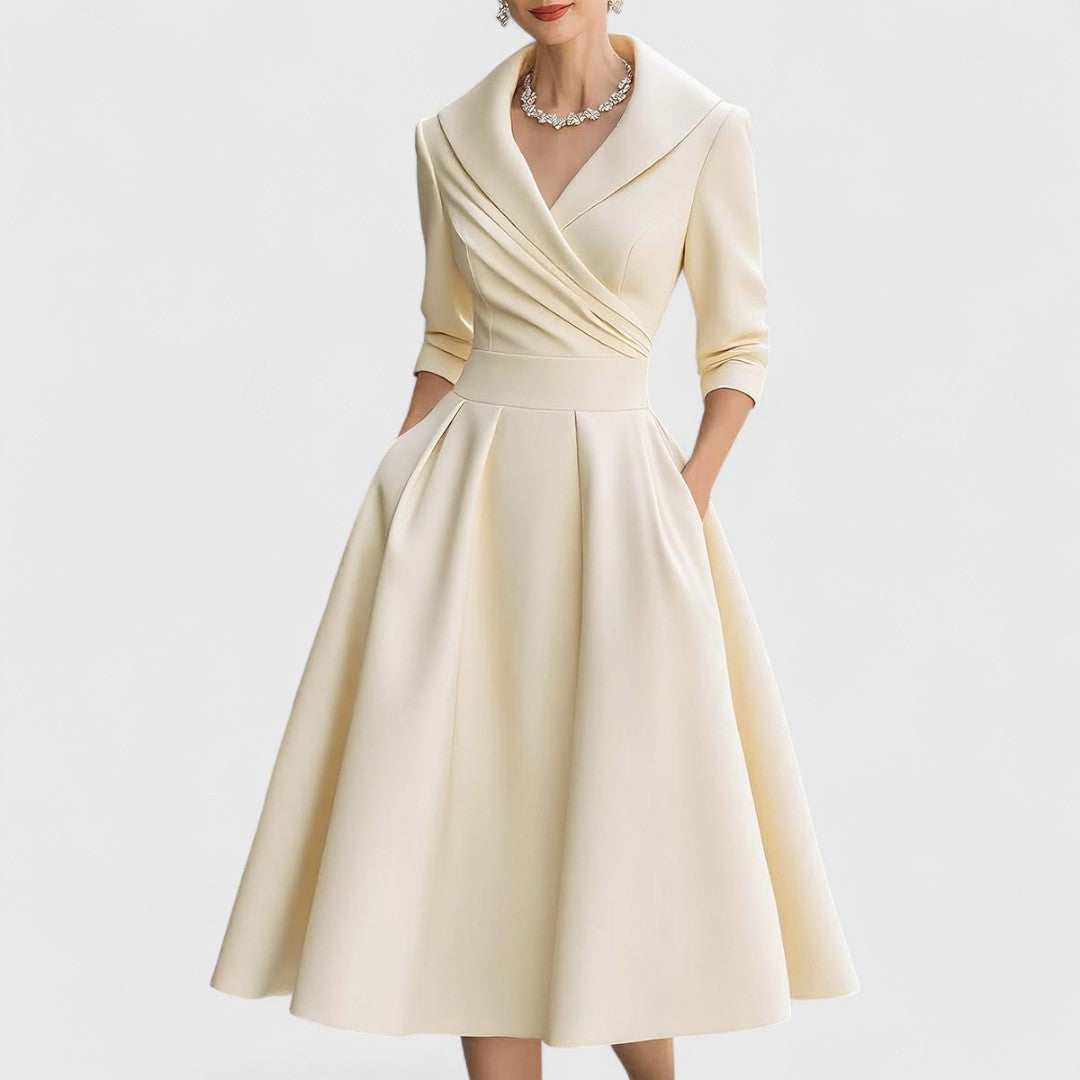 Magdalena - Elegantes Midi-Kleid