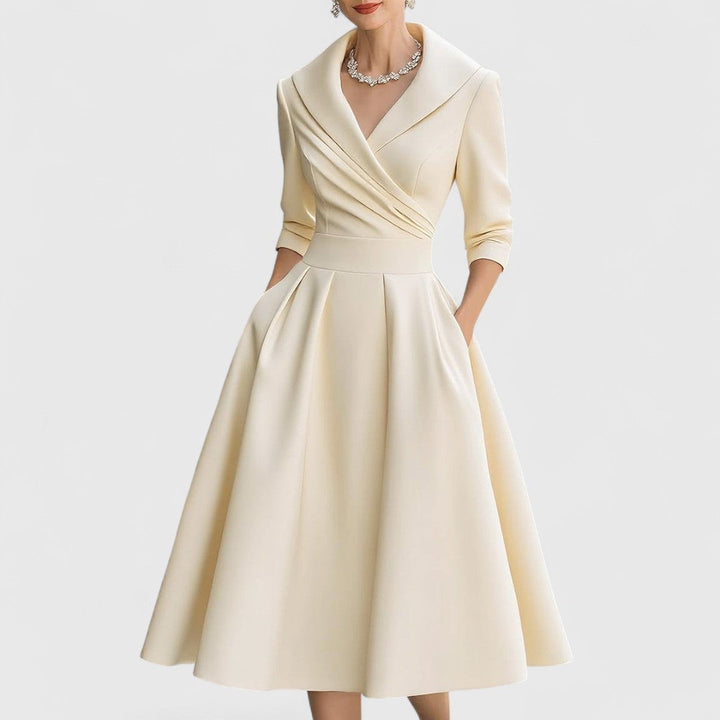 Magdalena - Elegantes Midi-Kleid