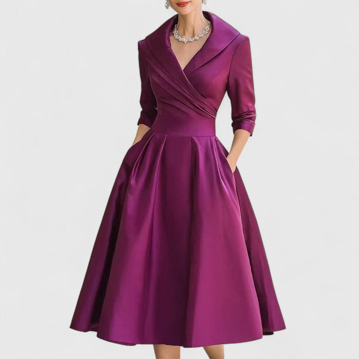Magdalena - Elegantes Midi-Kleid