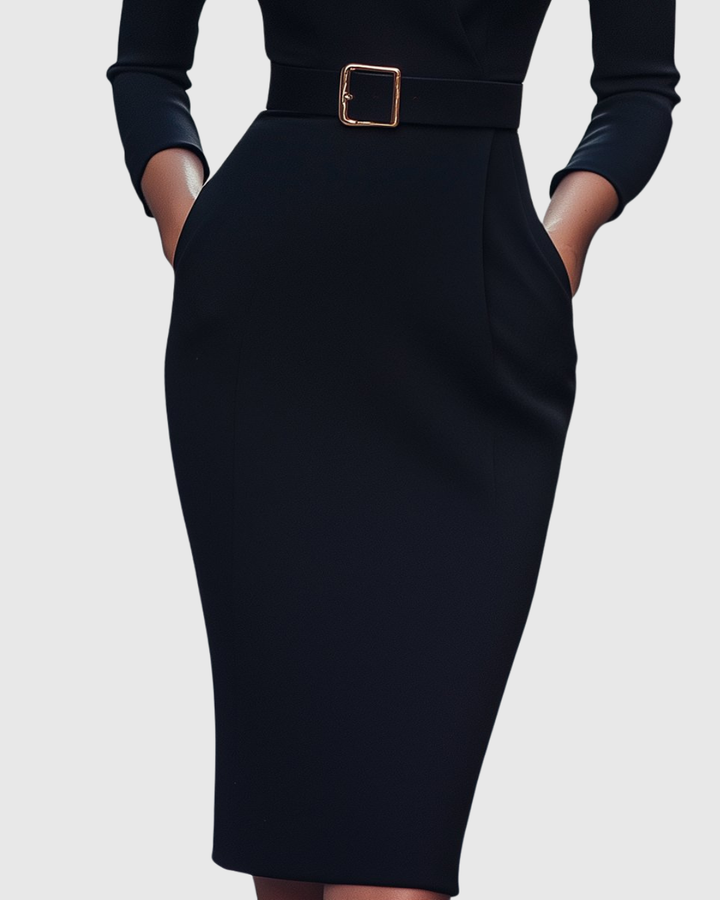 Charlotte - Elegantes Midi-Kleid