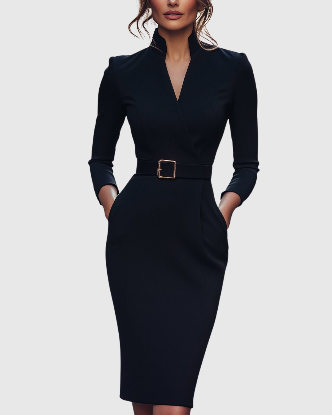 Charlotte - Elegantes Midi-Kleid