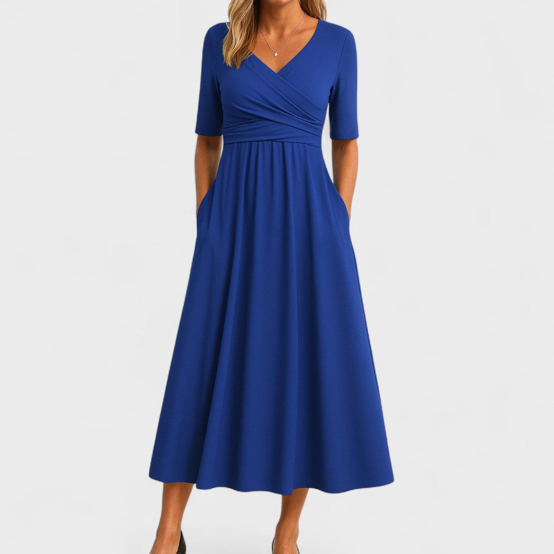 Alexandra - Elegante Midi-Kleid
