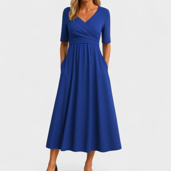 Alexandra - Elegante Midi-Kleid