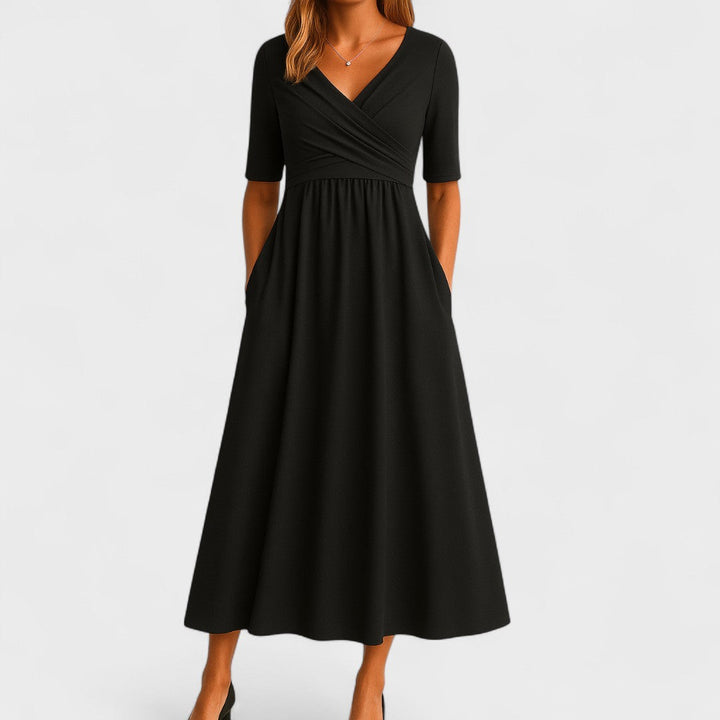 Alexandra - Elegante Midi-Kleid