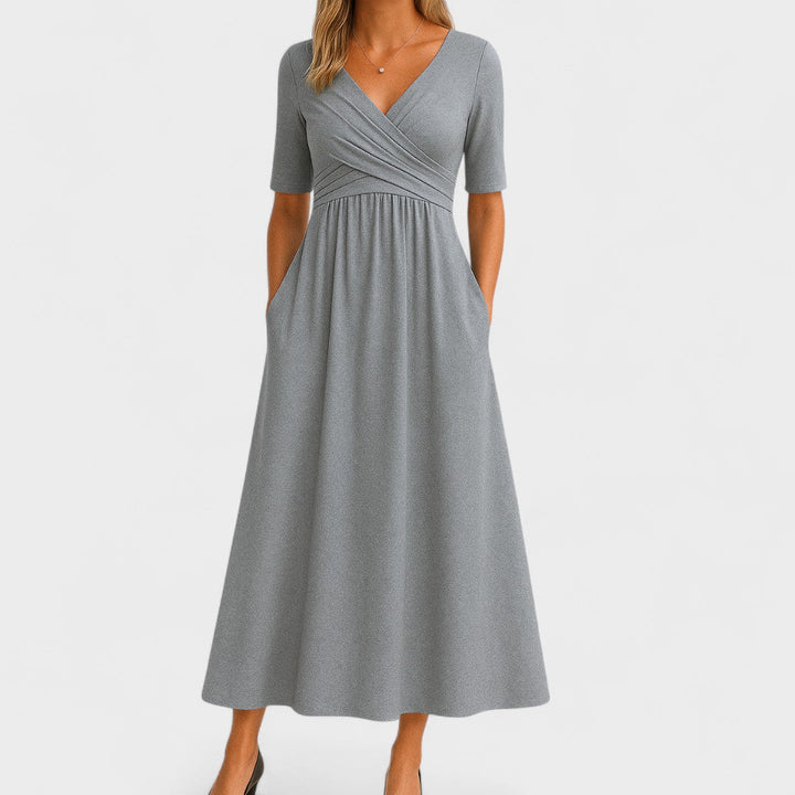 Alexandra - Elegante Midi-Kleid
