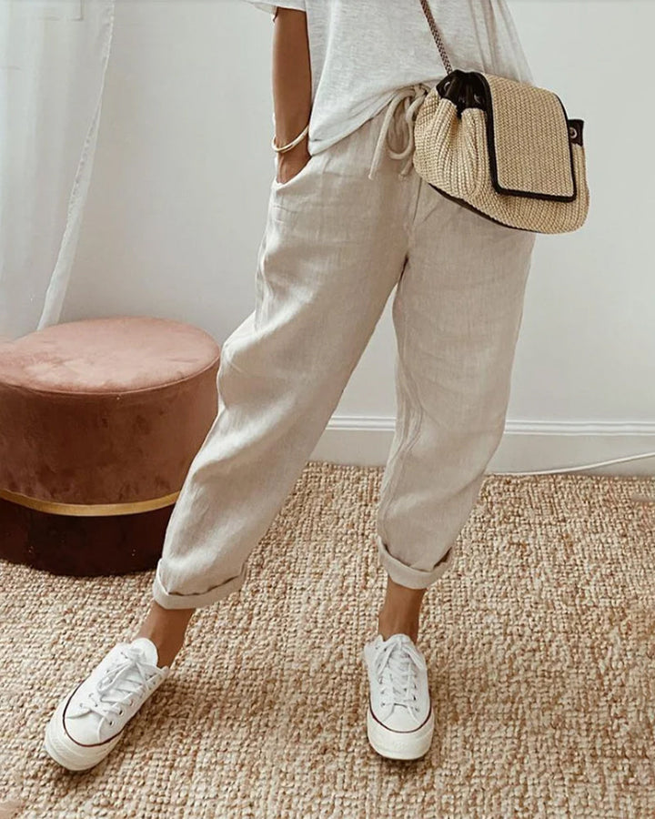 Clara | Fließende, bequeme und elegante Hose