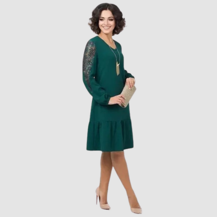 Hanna - Midi-Kleid mit Spitze
