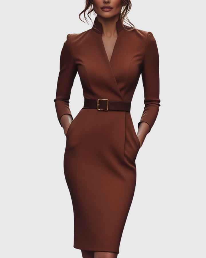 Charlotte - Elegantes Midi-Kleid
