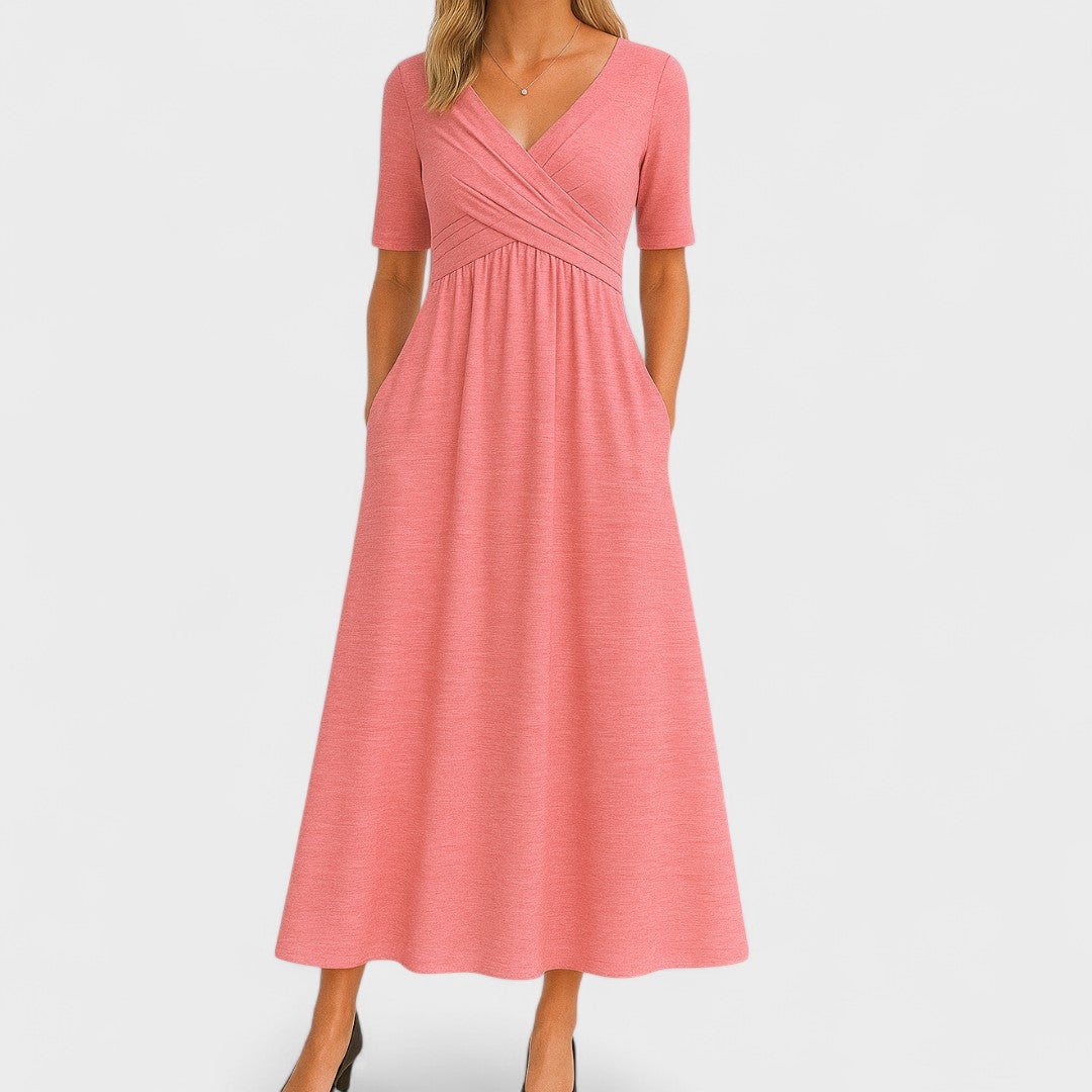 Alexandra - Elegante Midi-Kleid