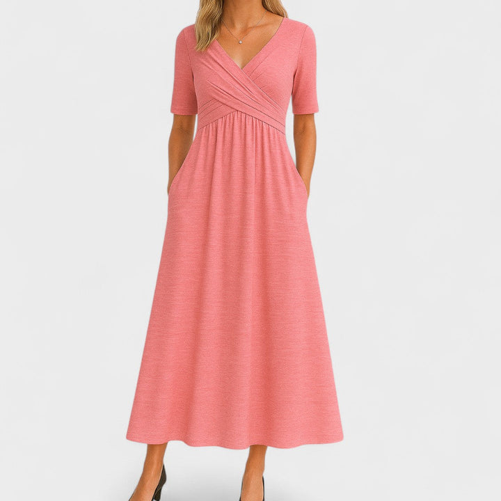 Alexandra - Elegante Midi-Kleid