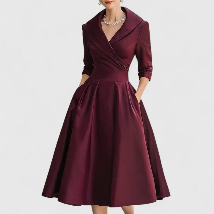Magdalena - Elegantes Midi-Kleid