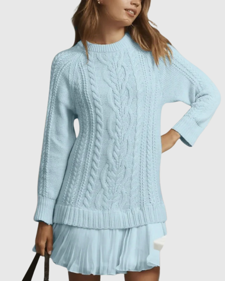 Hedwig - Klassisches Strickkleid