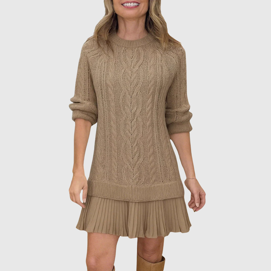 Hedwig - Klassisches Strickkleid