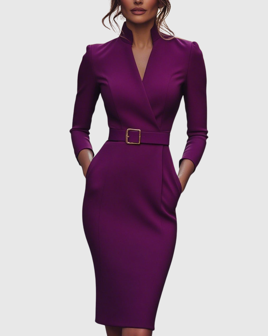 Charlotte - Elegantes Midi-Kleid