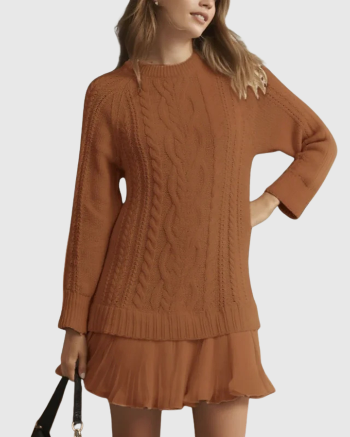 Hedwig - Klassisches Strickkleid