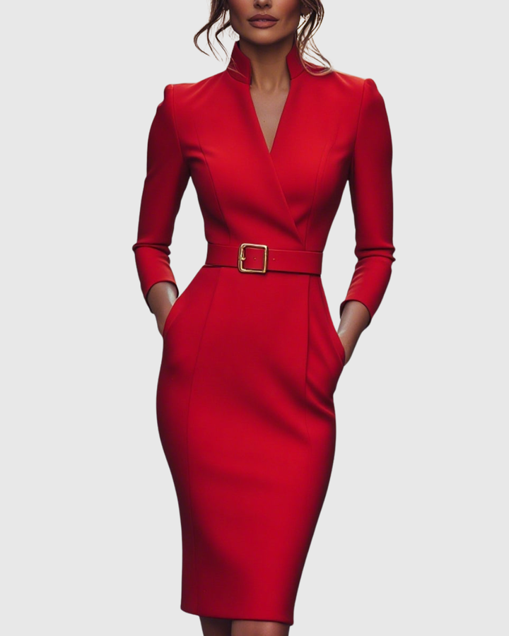 Charlotte - Elegantes Midi-Kleid