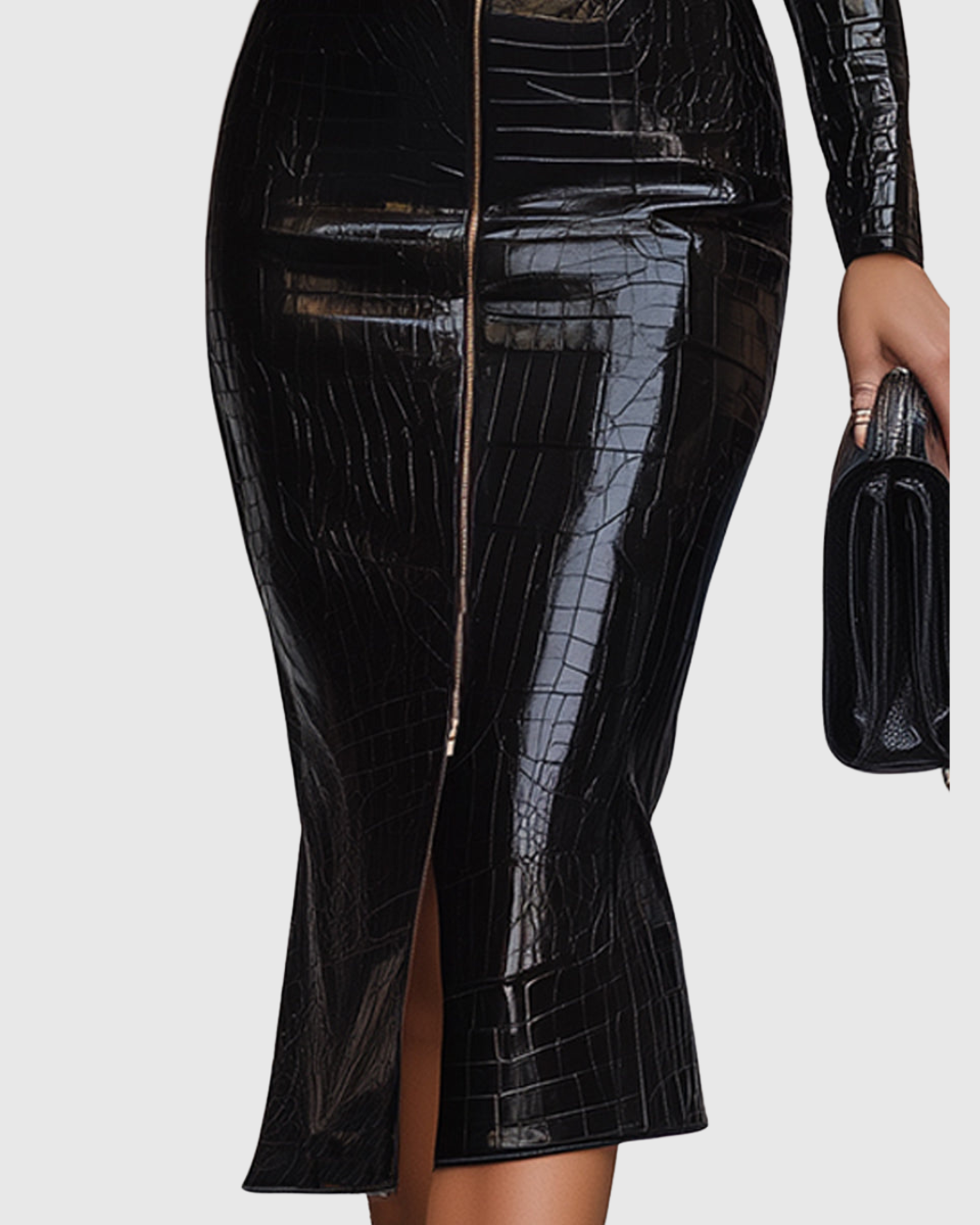 Jolanthe - Raffiniertes Midi-Kleid