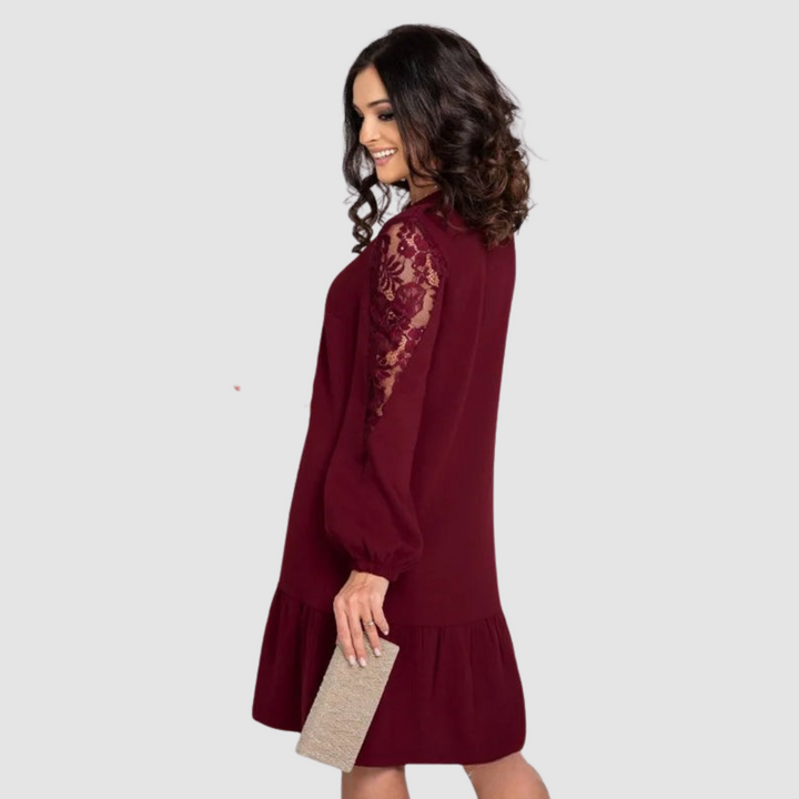 Hanna - Midi-Kleid mit Spitze