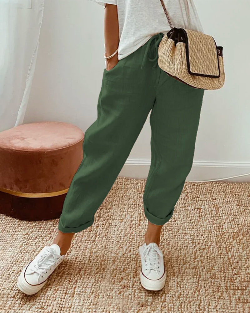 Clara | Fließende, bequeme und elegante Hose