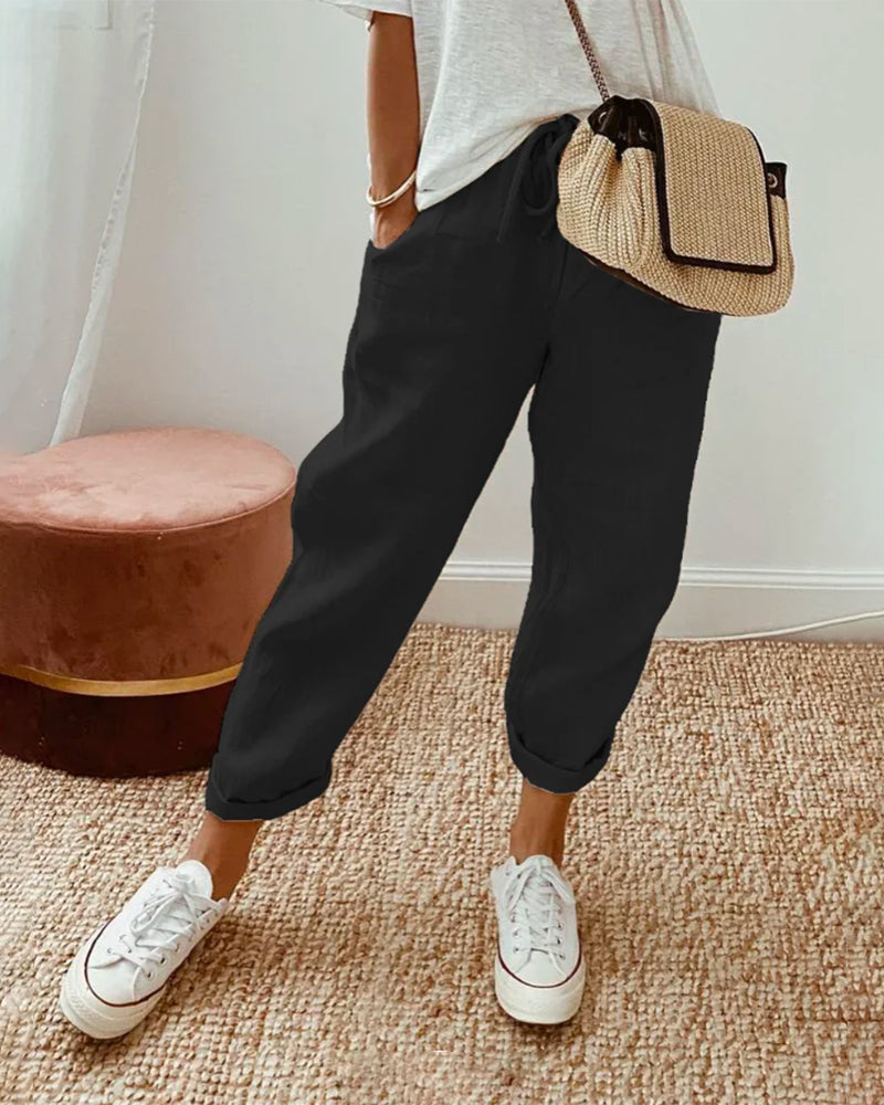 Clara | Fließende, bequeme und elegante Hose