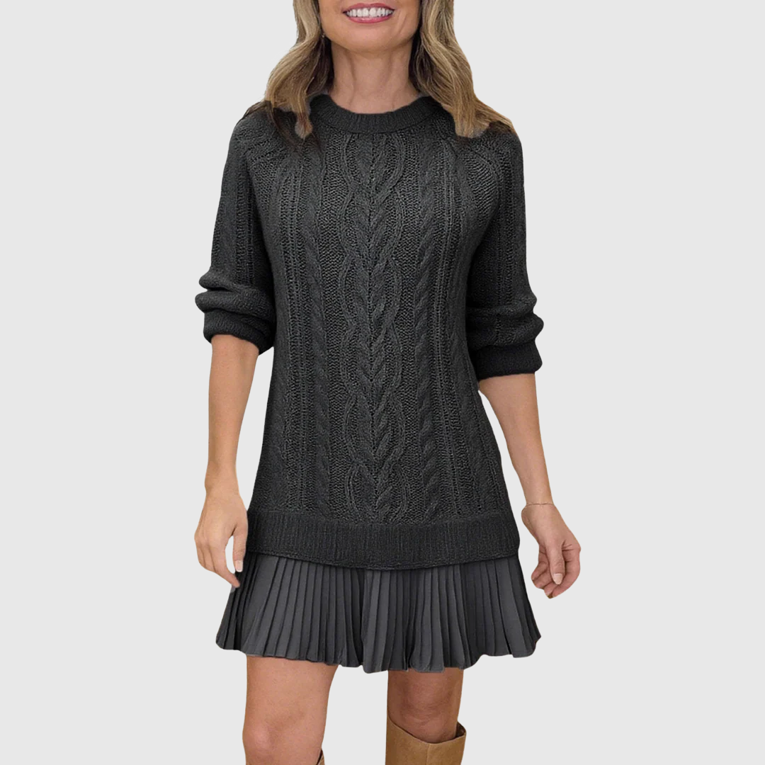 Hedwig - Klassisches Strickkleid