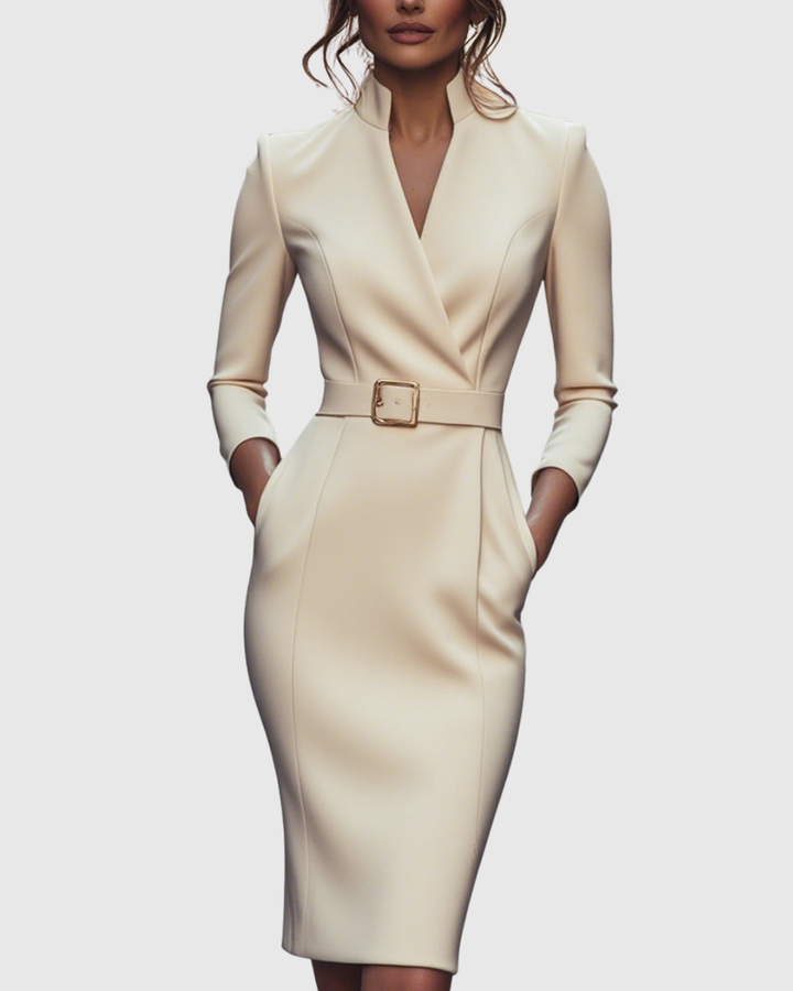 Charlotte - Elegantes Midi-Kleid