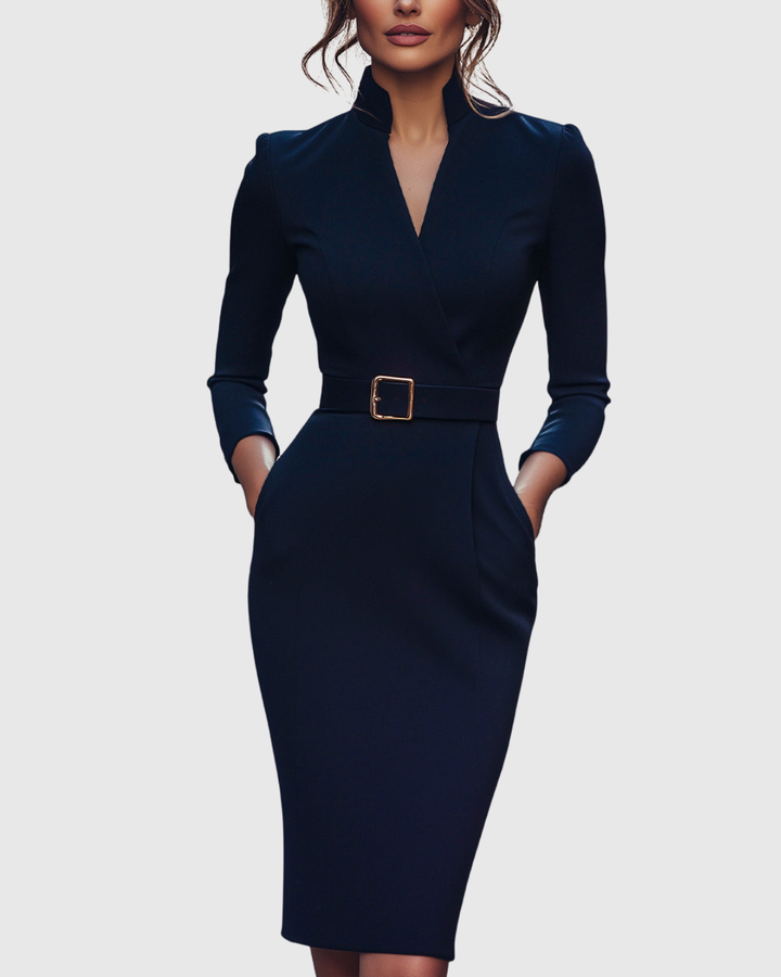 Charlotte - Elegantes Midi-Kleid