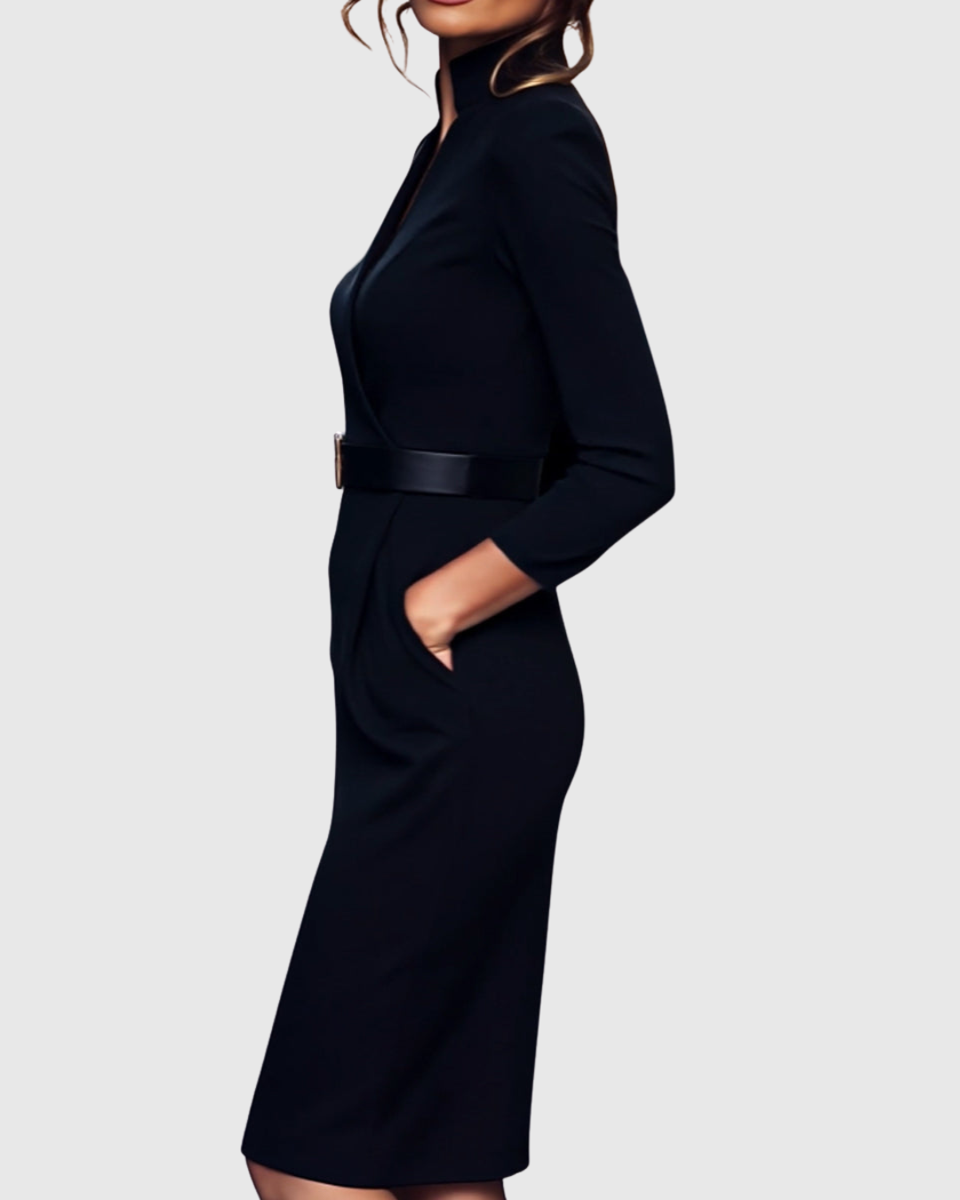 Charlotte - Elegantes Midi-Kleid