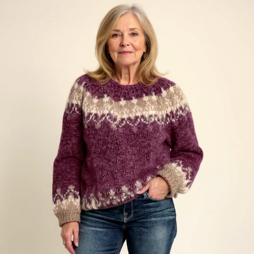 Angela | Vintage-Islandpullover