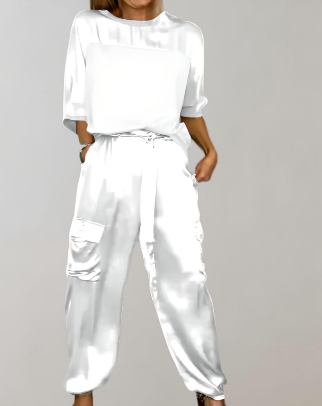 Frieda | Cargo-Lounge-Set aus Seide
