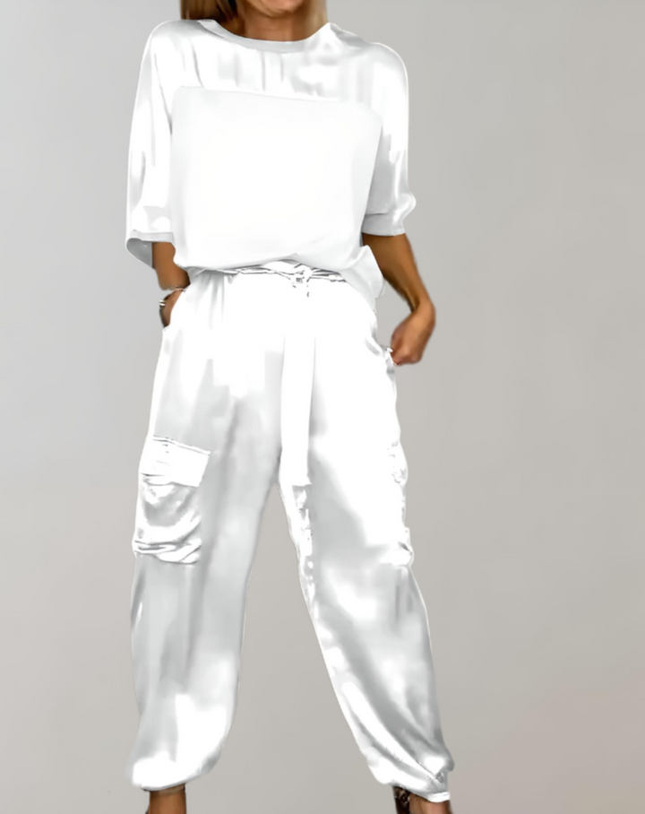Frieda | Cargo-Lounge-Set aus Seide