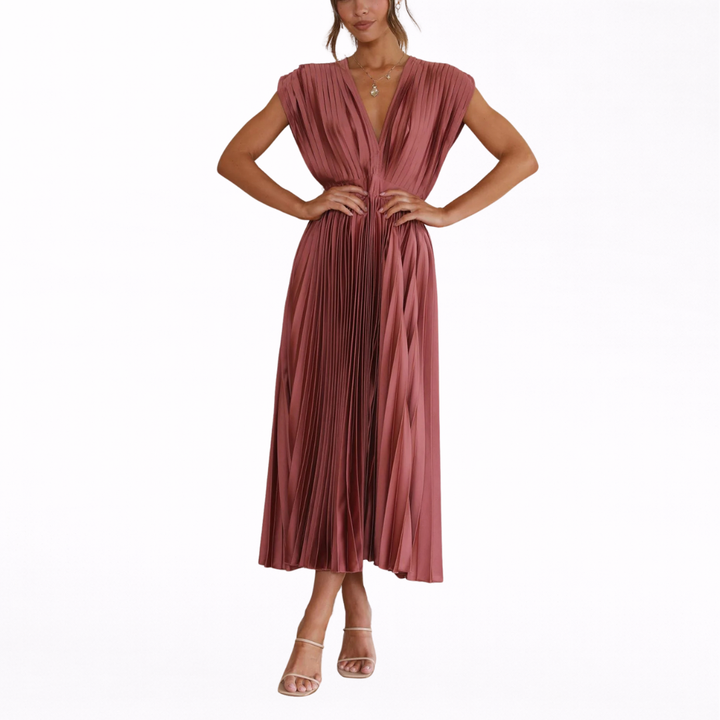 Sina | Kleid plissé elegant