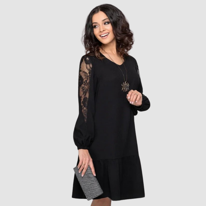 Hanna - Midi-Kleid mit Spitze