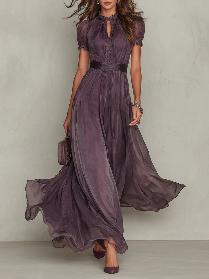 Mia | Maxikleid Chiffon Vintage elegant