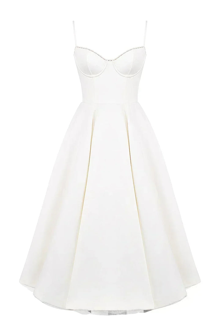 Britta | Midikleid aus Luxus