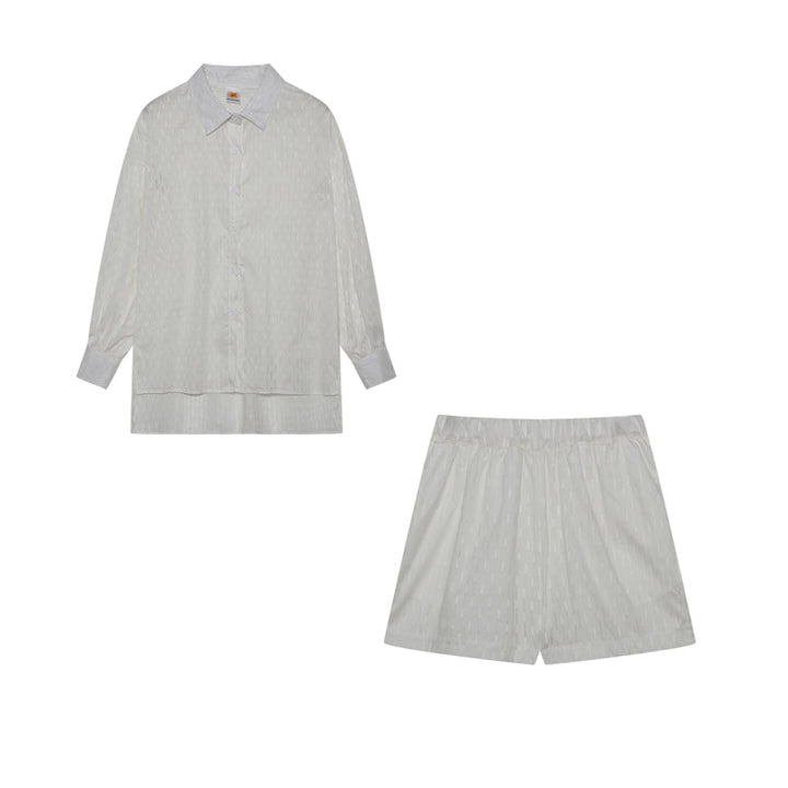 Marlene | Leichtes Blusen- und Shorts-Set