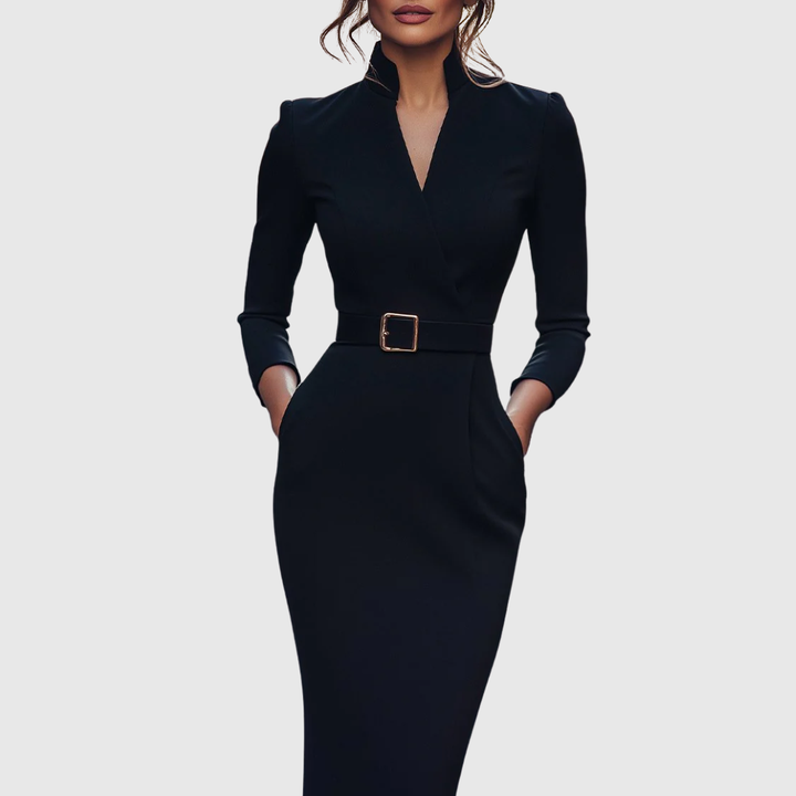 Charlotte - Elegantes Midi-Kleid