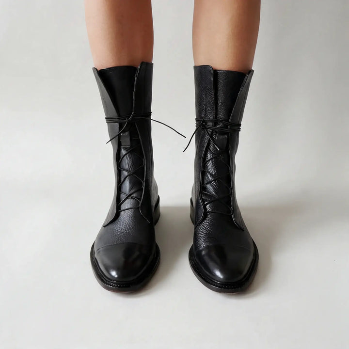 Brunhild | Bequeme Lederstiefel