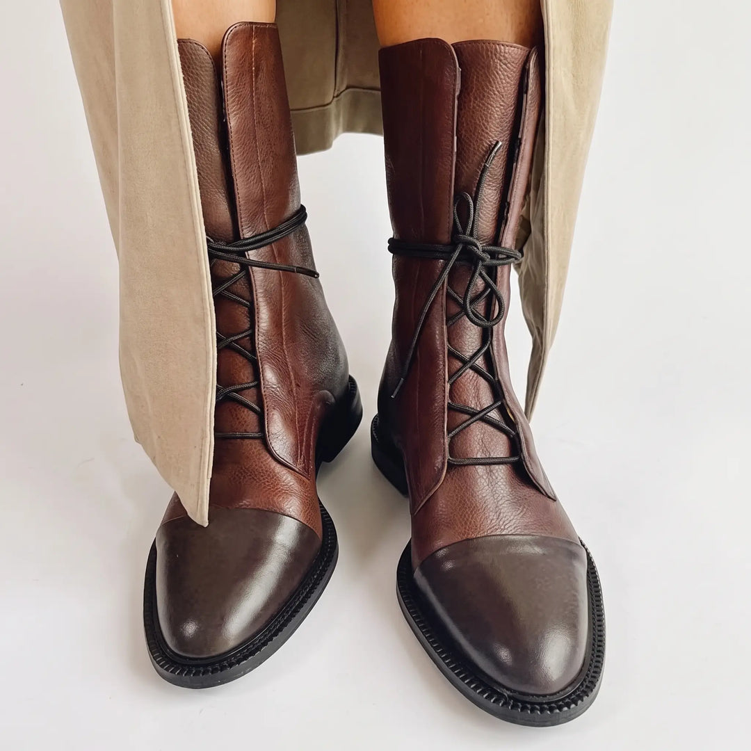 Brunhild | Bequeme Lederstiefel