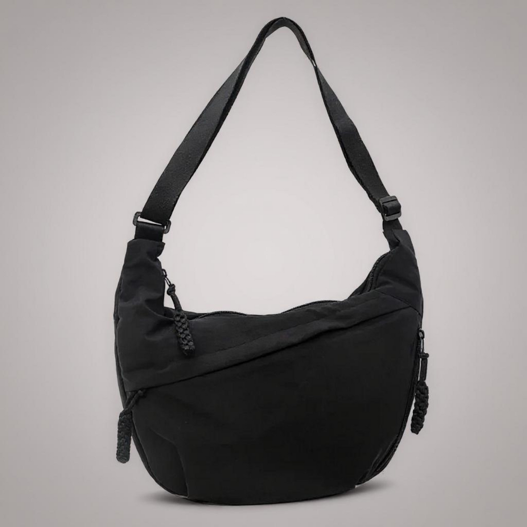 Lena | Schultertasche in Schwarz